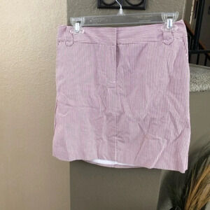 Ann Taylor Loft Petite Aline Stripe Skirt Size 4 P